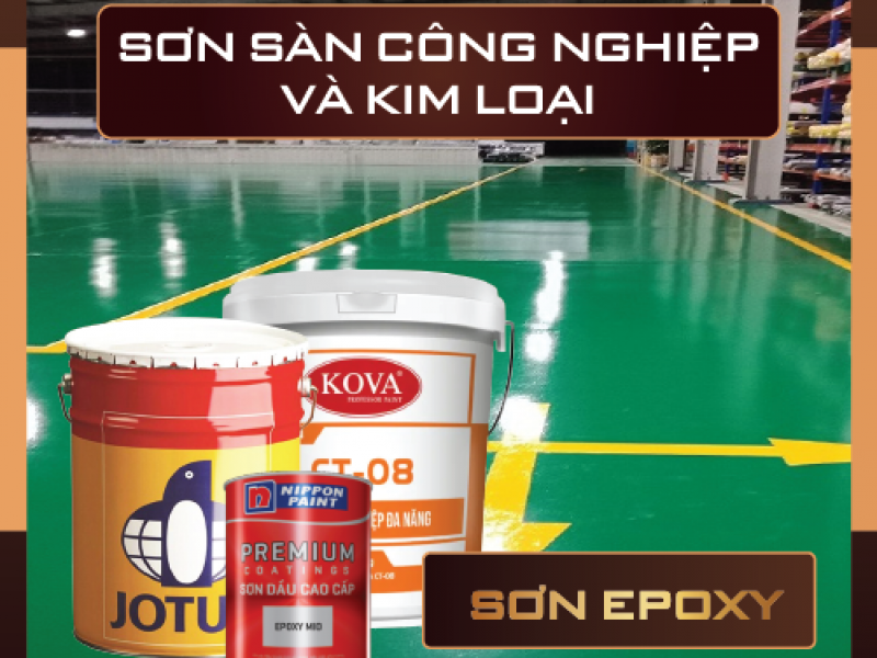 Tìm hiểu về các loại sơn Epoxy