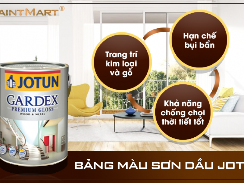 Bảng màu sơn dầu Jotun