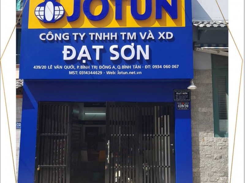 Showroom tư vấn và pha màu Độc Quyền hãng Sơn Jotun