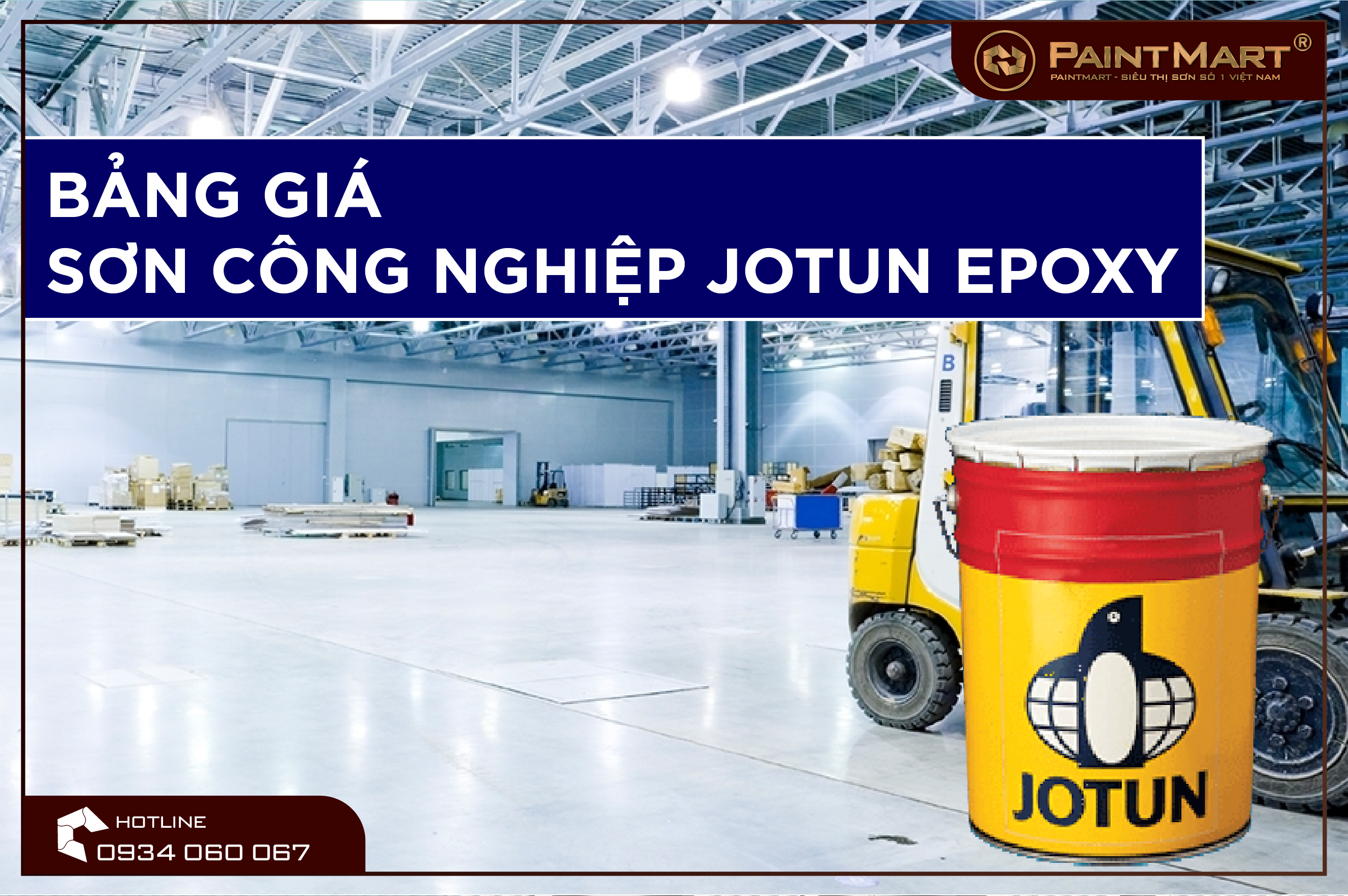 Thỏa sức sáng tạo với sơn công nghiệp Jotun Epoxy - sản phẩm sơn chất lượng cao, đáp ứng mọi yêu cầu và thân thiện môi trường.